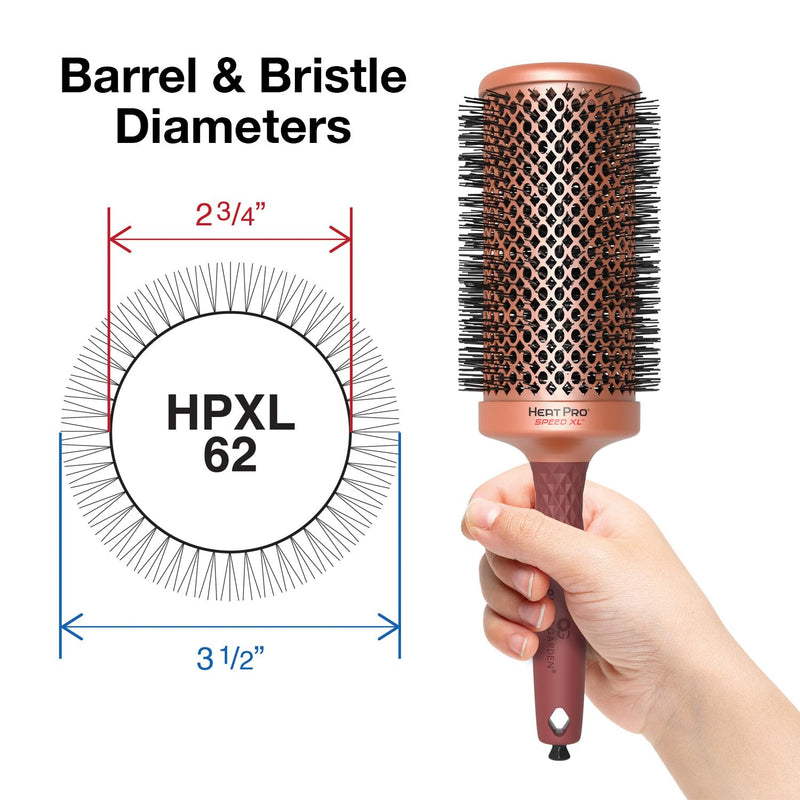 Olivia Garden Heat Pro Speed XL Thermal Barrel Brush Collection (HPXL)