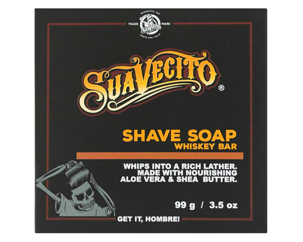 Suavecito Shave Soap - Whiskey Bar (99g/3.5oz)