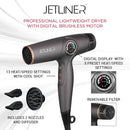 StyleCraft Silver Bullet Jetliner Professional Hair Dryer w/ Digital Motor (SB102B)
