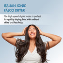 BaBylissPRO Nano Titanium Professional Italian High-Speed Falco Hair Dryer (BNT8550)