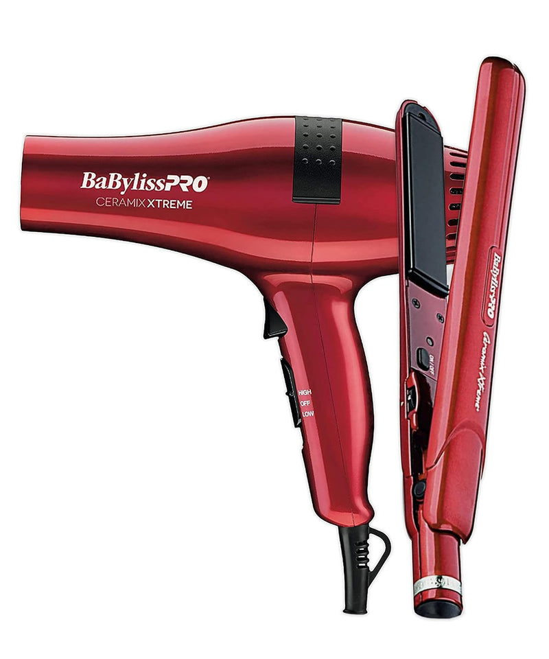 BaBylissPRO Limited Edition Red Ceramix Xtreme Value Set (CEPP1N)