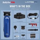 BaBylissPRO FXONE LO-PROFX High Performance Low Profile Compact Trimmer - Blue (FX72)