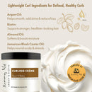 Sunny Isle Argan & Biotin Curling Cream (473.17ml/16oz)