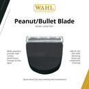 Wahl Professional Standard Peanut Blade - Black (2068-1001)