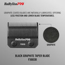 BaBylissPRO Black Graphite Replacement Taper Blade (FX803B)
