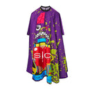 StyleCraft Studio Professional Extra-Long Kick Covers Cape - Purple Radioactive (SC350B)