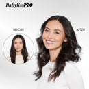 BaBylissPRO Nano Titanium Limited Edition Black & Blue Professional Curling Wand - 1" (BNTWMB100UC)