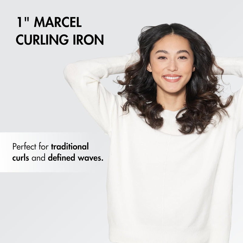 BaBylissPRO Porcelain Ceramic Marcel Curling Iron