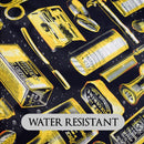 Betty Dain Vintage Gold Styling Cape w/ Snap Closure