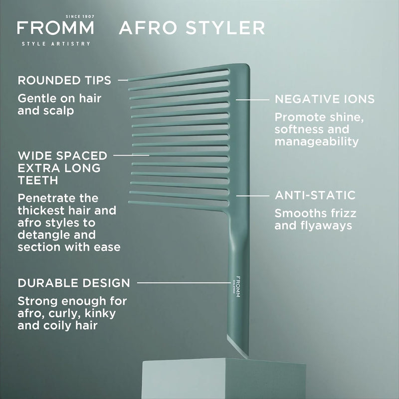 FROMM Curl Studio Afro Styler Rake Comb