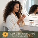 Sunny Isle Batana Moisturizing Defining Curl Cream For Waves, Curls & Twists (473.17ml/16oz)