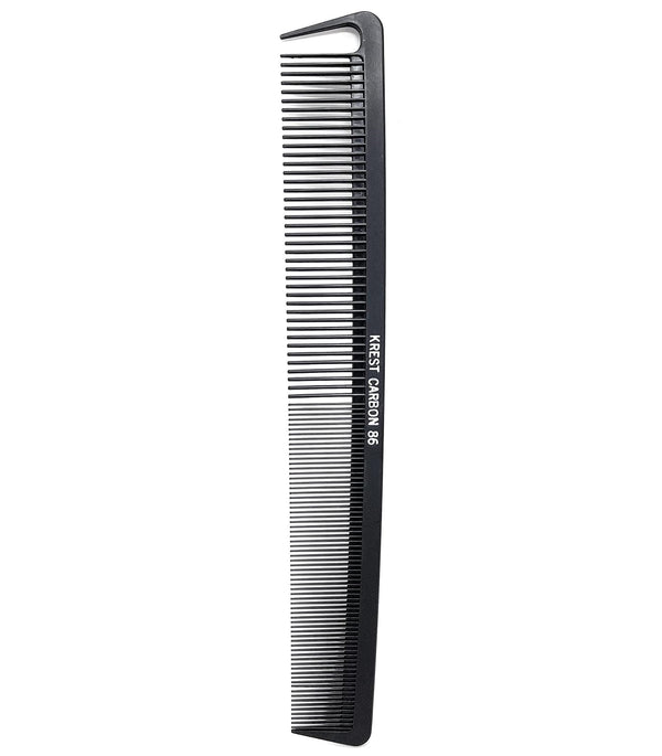 Krest Carbon Heat-Resistant 8 1/2" Sectioning Tooth Styling Comb (CR86)