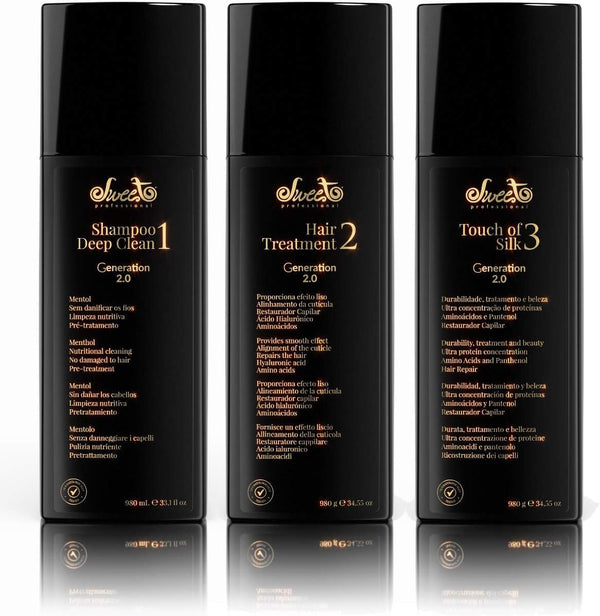 Sweet Professional Lovely 3-Step Hair Thermal Smoothing Kit