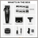 Cocco Hyper Veloce Pro Cordless Clipper w/ Digital Gap Ambassador Graphene Taper Blade + Charging Stand - Limited Edition Carbon Fiber