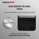 BaBylissPRO Replacement Black Graphite Tri-Blade (FX603B)