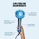 BaBylissPRO Nano Titanium StyleSwitch 5-in-1 Ionic Air Styling & Drying System for Curly & Coily Hair (BNTSSCC-4PK)