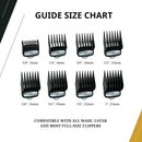 Wahl Professional Premium Cutting Guides 1-8 w/ Organizer (3171-500)