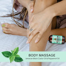 Sunny Isle Jamaican Black Castor Oil Infused with 100% Pure Peppermint Oil (118ml/4oz)