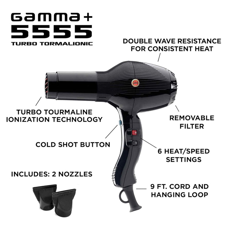 Gamma+ 5555 Hair Dryer [OPEN BOX]