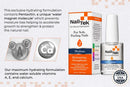 Nail Tek Hydrate nail strengthener box and clear bottle for soft, peeling nails