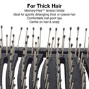 Olivia Garden iDetangle Flexible Vented Brush for Fine, Medium, or Thick Hair (ID)