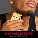 BaBylissPRO Foil FX02 Gold Metal Double Foil Cordless Shaver (FXFS2G)