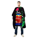 StyleCraft Radioactive Barber & Stylist Cape - Black (SC311B)