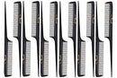 Krest Cleopatra 8 1/2" Extra Fine-Tooth Rattail Comb (No. 441)
