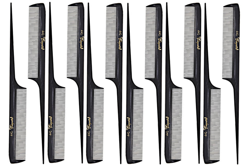 Krest Cleopatra 8 1/2" Extra Fine-Tooth Rattail Comb (No. 441)