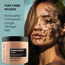 Sunny Isle Pure Chebe Intensive Repair Hair Mask w/ Pure Chebe Powder & Jamaican Black Castor Oil (473.176ml/16oz)