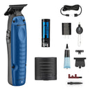 BaBylissPRO FXOne Lo-Pro FX Limited Edition Black & Blue High Performance Low Profile Trimmer w/ Interchangeable Lithium Battery Pack (FX729BL)