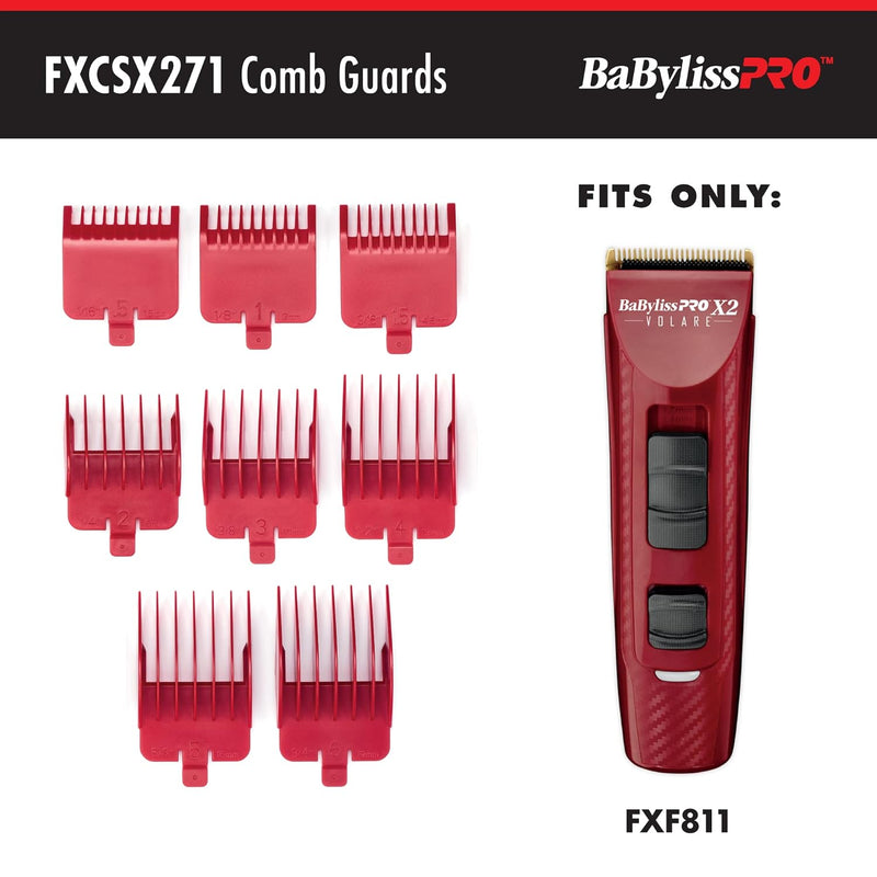 BaBylissPRO FX3 Replacement Clipper Guards (FXX3CGR)