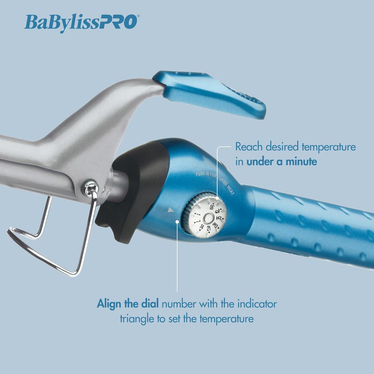 BaBylissPRO Nano Titanium Spring Curling Iron 1 display picture 1