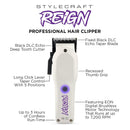StyleCraft Reign EON Digital Brushless Motor Cordless Clipper & Trimmer Bundle (SC620W+SC422W)