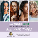 Sunny Isle Lavender Mint Hair & Strong Roots Oil (118.3ml/4oz)
