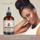 Sunny Isle Jamaican Organic Pimento Oil with Black Castor Oil (120ml/4oz)