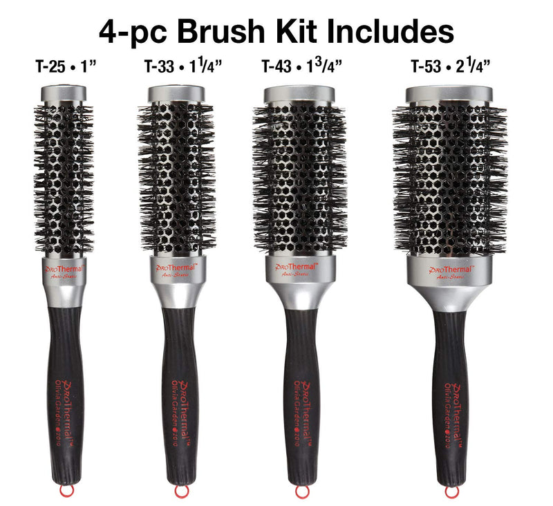 Olivia Garden Pro Thermal Anti-Static Barrel Brush (T)