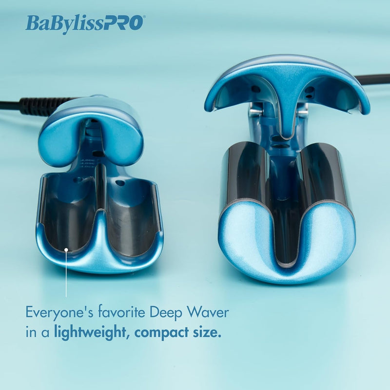 BaBylissPRO Nano Titanium Compact Ionic Deep Waver Iron (BNTMDWUC)