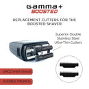 Gamma+ 2pc Forged Cutter Blades for Boosted Shaver (GP546B)