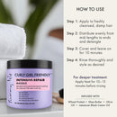Sunny Isle Curly Girl Friendly Intensive Repair Hair Mask (473.176ml/16oz)