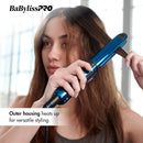 BaBylissPRO Limited Edition Black & Blue Nano Titanium Prima 3000 Flat Iron - 1.25" (BNTMB3000TUC)