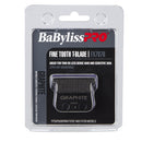 BaBylissPRO Black Graphite Trimmer Blade - Fine Tooth (FX707B)