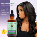 Sunny Isle Lavender Mint Hair & Strong Roots Oil (118.3ml/4oz)