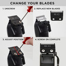 StyleCraft Stainless Steel Fixed Fade Clipper Blade (SCFSFB)