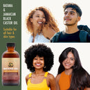 Sunny Isle 100% Raw & Pure Anti-Thinning Double Growth Formula Batana Oil Infused w/ Jamaican Black Castor Oil (118.3ml/4oz)