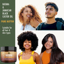 Sunny Isle 100% Natural Anti-Thinning Double Growth Formula Batana Pure Butter Infused w/ Jamaican Black Castor Oil