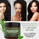 Sunny Isle Rosemary Mint Pomade w/ Jamaican Black Castor Oil & Biotin (142g/5oz)