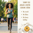 Sunny Isle Argan & Biotin Curling Cream (473.17ml/16oz)