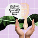 Wet Brush PRO Go Green Oil Infused Treatment Wide-Tooth Detangling Comb