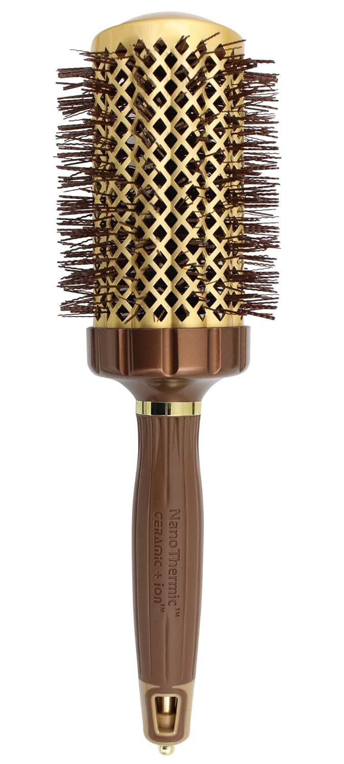 Olivia Garden Nano Thermic Power Grip Barrel Brush Collection (NT-G)